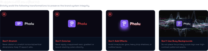 Pholu logo misuse